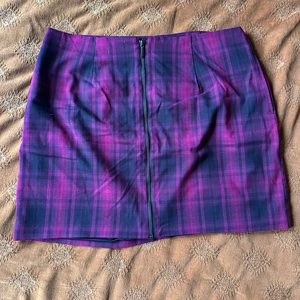Torrid size 16 plaid skirt